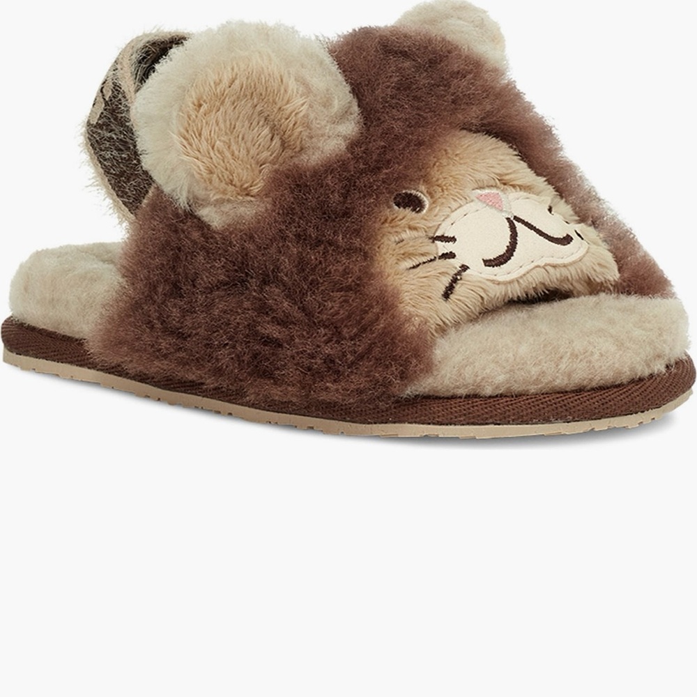 UGG Lion Plush Slippers